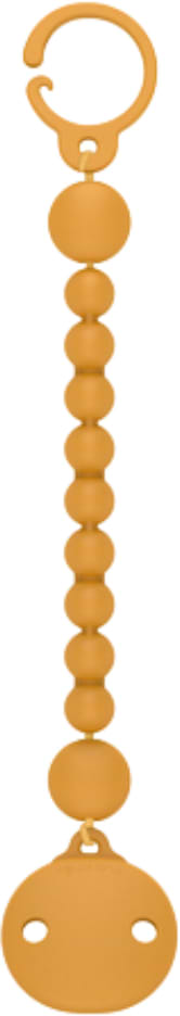 Держатель пустышек Suavinex Colour Essence мустард (401520)