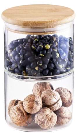 Фото - Набір ємностей для сипучих Viva TOWER 2х500 мл (BR1008/2)