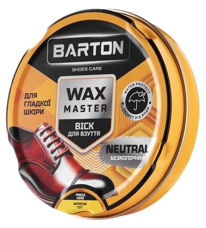 Віск для взуття Barton безбарвний 75 мл (BR20465) - Фото 1