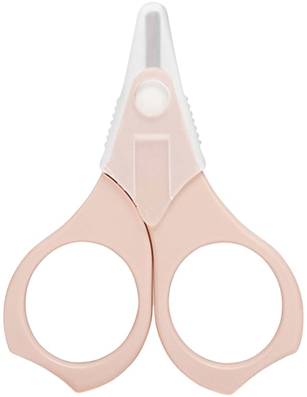 Фото - Ножницы маникюрные детские Suavinex розовые (308574/3)