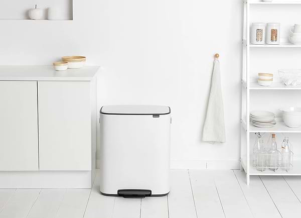 Фото - Бак для сміття з педаллю Brabantia Bo Pedal Bin 2х30 л 211447