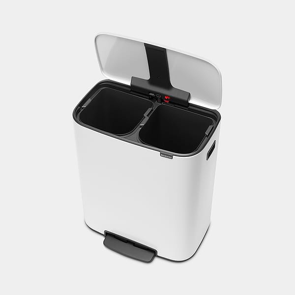 Фото - Бак для сміття з педаллю Brabantia Bo Pedal Bin 2х30 л 211447