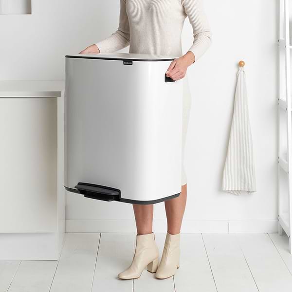 Фото - Бак для сміття з педаллю Brabantia Bo Pedal Bin 2х30 л 211447