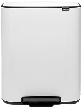 Фото - Бак для сміття з педаллю Brabantia Bo Pedal Bin 2х30 л 211447