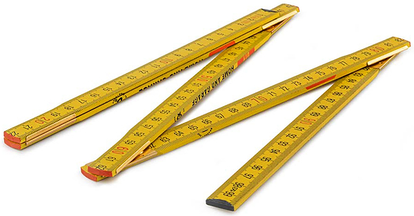 Фото - Линейка BRADAS 1 м желтая (DIY-MFW11YL/24BOX)