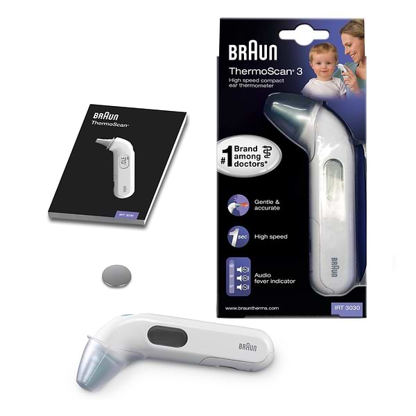 Фото - Термометр Braun IRT3030 Thermoscan 3