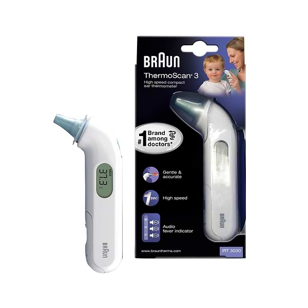 Фото - Термометр Braun IRT3030 Thermoscan 3