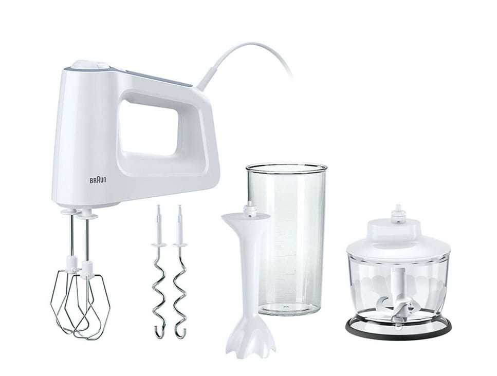 Купити Міксер Braun HM 3135 WH - Фото 1 Міксер Braun HM 3135 WH - Фото 1