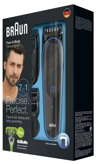 Фото - Триммер для усов и бороды Braun BT3040+Fusion ProGlide