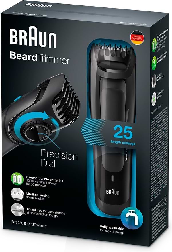 Фото - Триммер для усов и бороды Braun BT5050