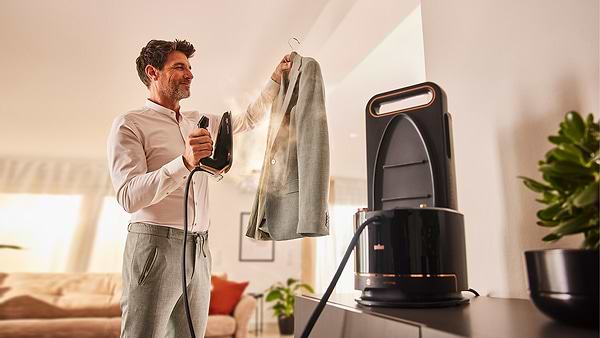 Фото - Уценка - Утюг с парогенератором Braun CareStyle 9 IS9090BK