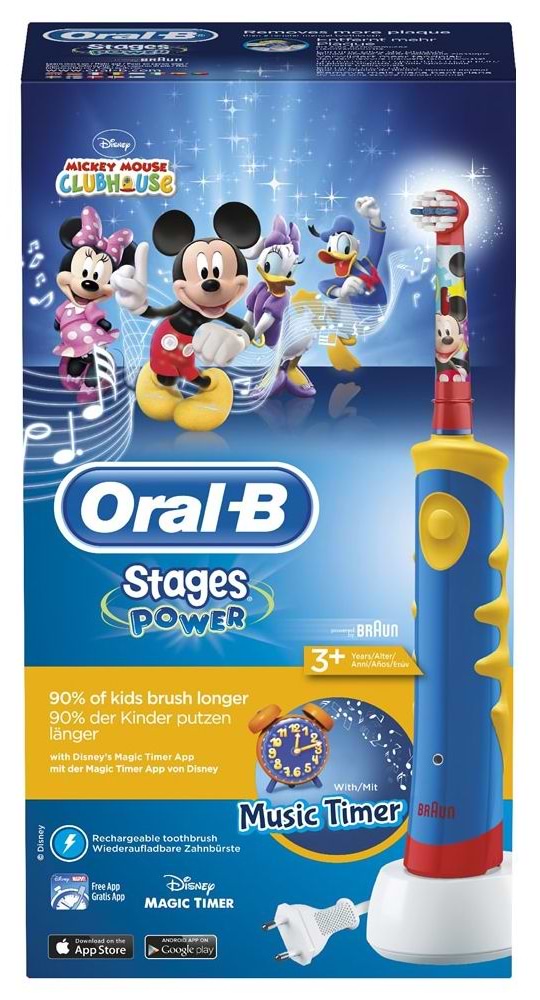Фото - Зубна щітка електрична Braun ORAL-B Дитяча D10.513