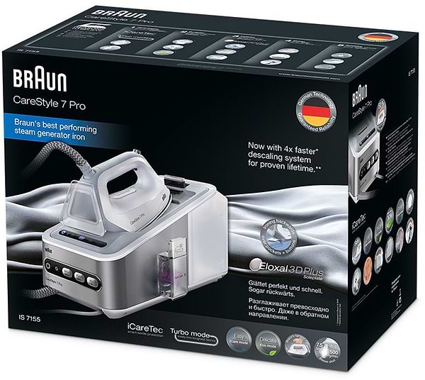 Фото - Утюг с парогенератором Braun IS 7155 Pro Lock Removable