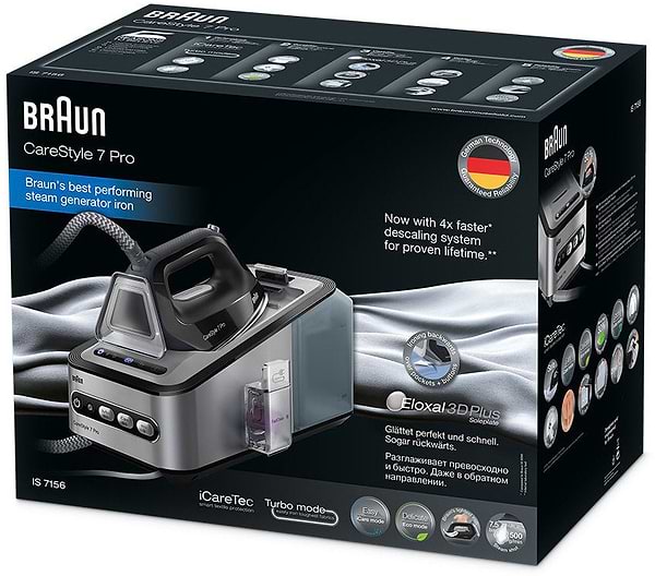Фото - Уценка - Утюг с парогенератором Braun IS 7156 Pro Lock Removable
