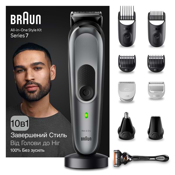 Триммер универсальный Braun MGK7420 - Фото 1