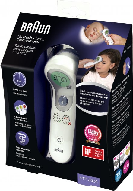 Фото - Термометр Braun NTF 3000