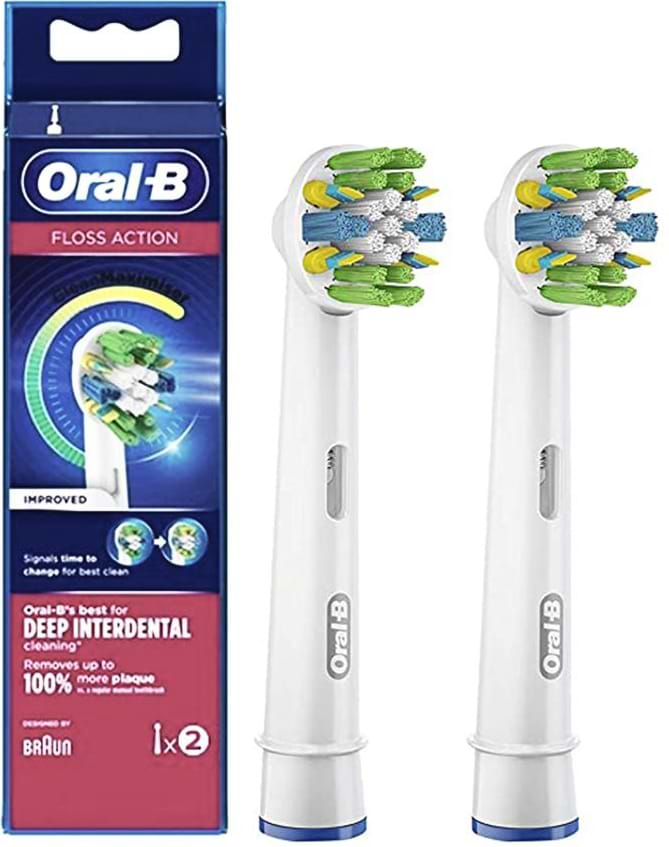 Насадка для зубной щетки Braun Oral-B CleanMaximiser Floss Action EB25RB  2 шт. - Фото 1