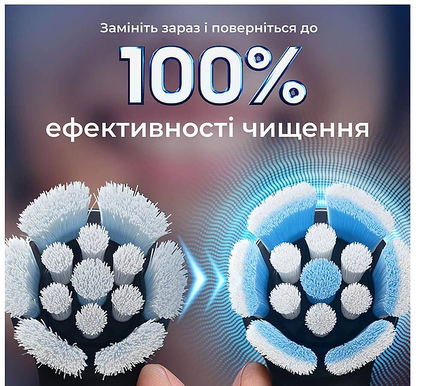 Фото - Насадка для зубной щетки Oral-B Braun iO Gentle Care Black 4 шт
