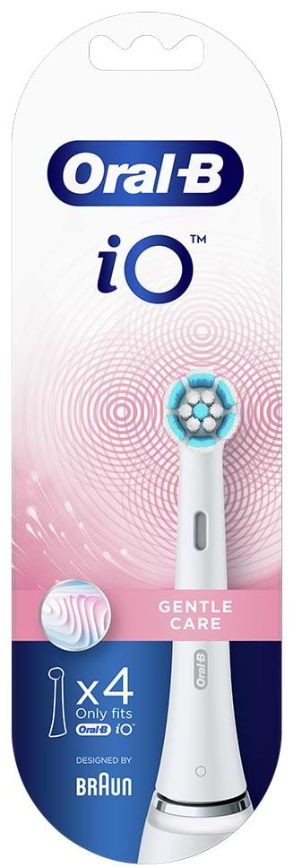 Фото - Насадка для зубной щетки Braun Oral-B Ніжний Догляд iO RB 4шт
