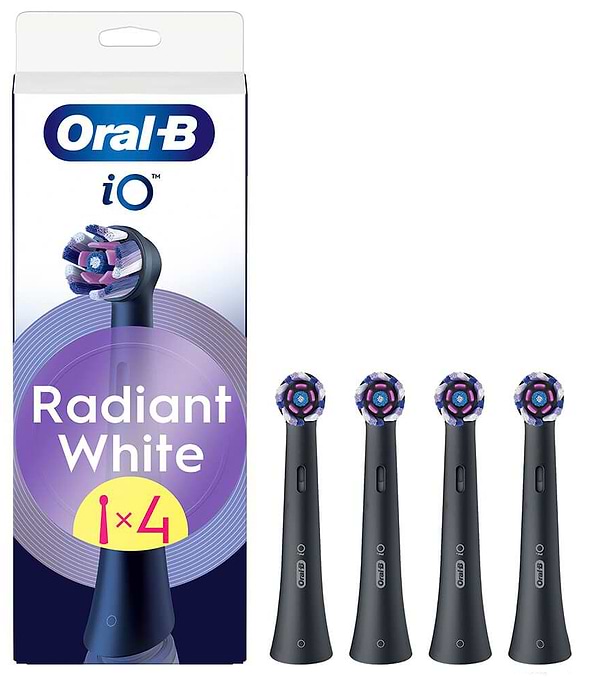 Фото - Насадка для зубной щетки Braun Oral-B iO RB WB Radiant White Black (4)
