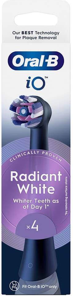 Фото - Насадка для зубной щетки Oral-B Braun iO Блестящее отбеливание 4 шт
