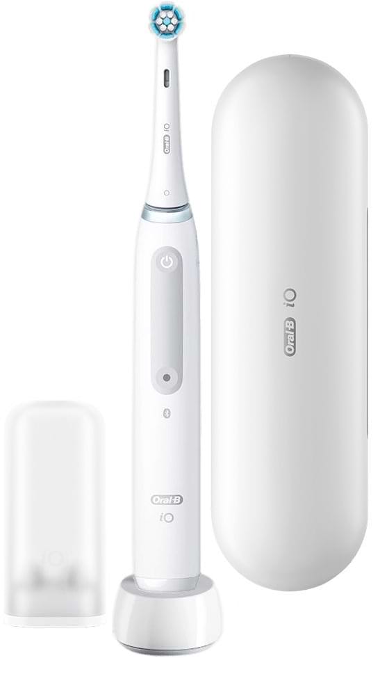 Фото - Зубная щетка электрическая Oral-B Braun iO Серия 4 Белая (4210201415305)