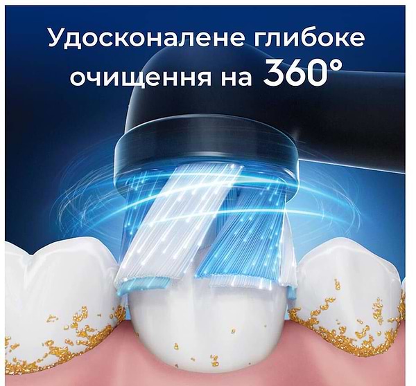 Фото - Насадка для зубной щетки Oral-B Braun iO Ultimate Clean Black 4 шт