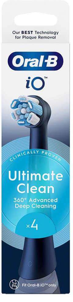 Фото - Насадка для зубной щетки Oral-B Braun iO Ultimate Clean Black 4 шт