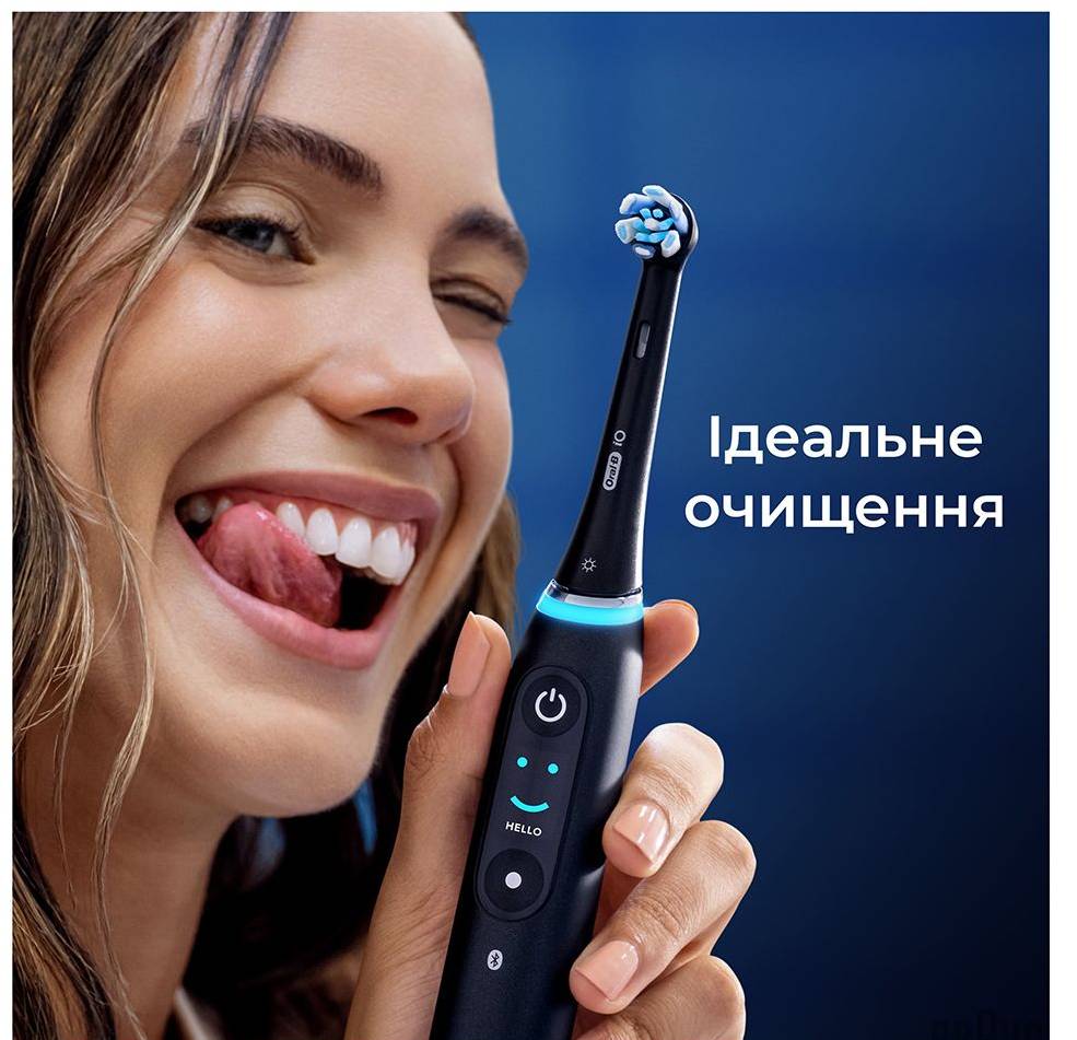 Фото - Насадка для зубной щетки Oral-B Braun iO Ultimate Clean Black 4 шт