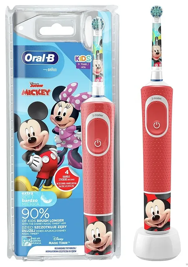 Фото - Зубная щетка электрическая Braun Oral-B (3+лет) D100.413.2K Mickey типа 3710