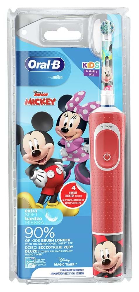 Фото - Зубная щетка электрическая Braun Oral-B (3+лет) D100.413.2K Mickey типа 3710