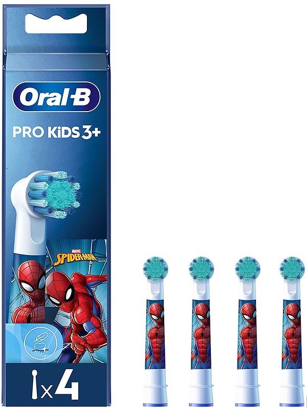 Фото - Насадка для зубної щітки Oral-B Braun Людина Павук EB10S 4шт