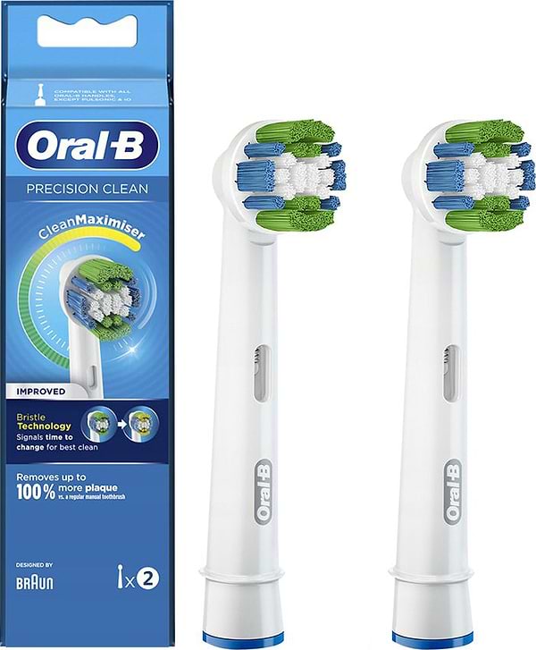 Фото - Насадка для зубной щетки Braun Oral-B CleanMaximiser Precision Clean EB20RB 2 шт.