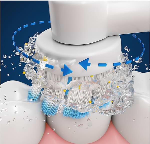 Фото - Зубная щетка электрическая Braun Oral-B PRO1 200 D16.513.3U Sensi Ultrathin