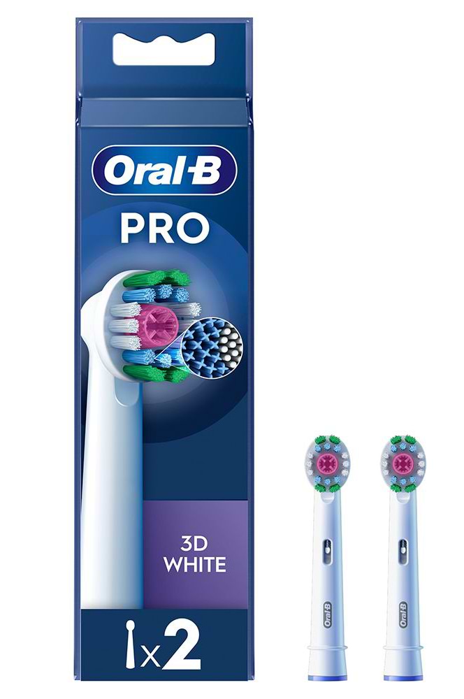 Насадка для зубної щітки Oral-B Braun PRO 3D White EB18pRX 2 шт. - Фото 1