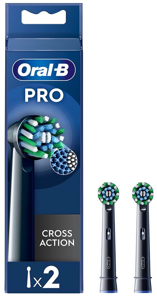 Фото - Насадка для зубної щітки Oral-B Braun Cross Action EB50BRX 2 шт Фото - Насадка для зубної щітки Oral-B Braun Cross Action EB50BRX 2 шт