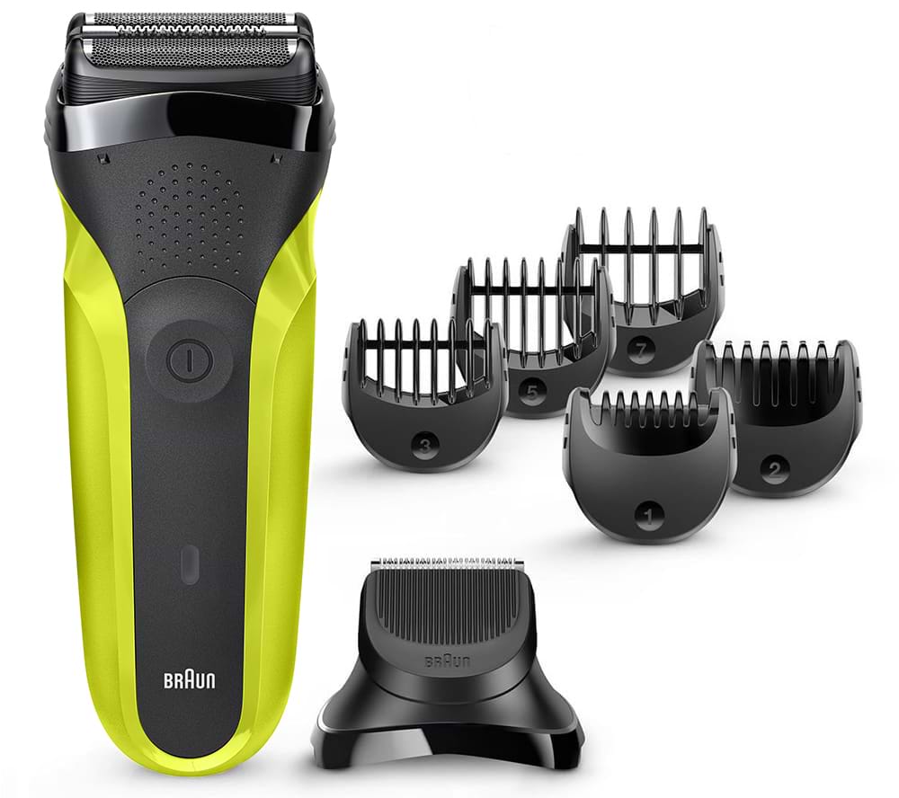 Бритва Braun Series 3 300BT Black/Green - Фото 1