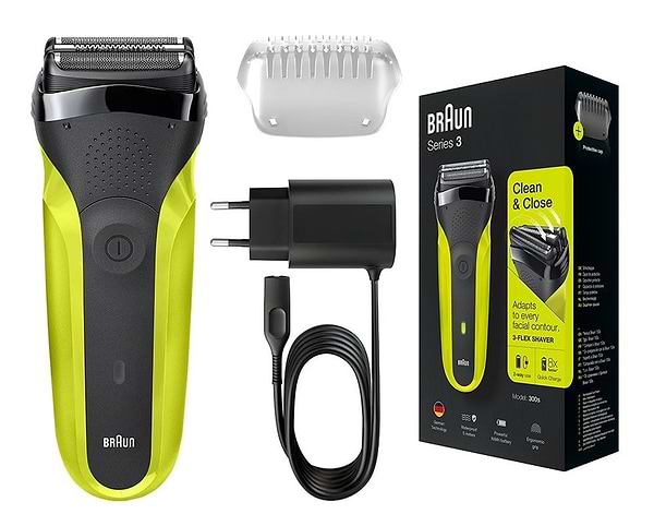 Фото - Бритва Braun Series 3 300s Black/Green