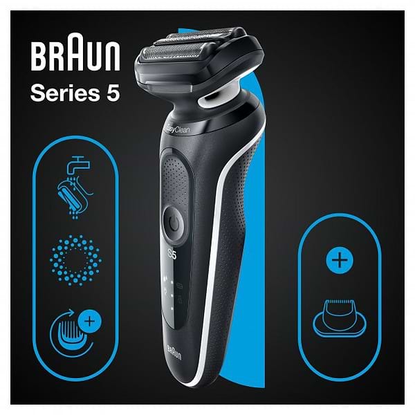 Фото - Бритва Braun Series 5 51-W1200s Black/White