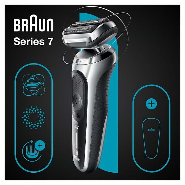 Фото - Уценка - Бритва Braun Series 7 71-S1000s Silver/Black