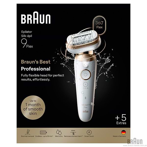 Фото - Эпилятор Braun Silk-epil 9 SES 9-071 (8700216963589)