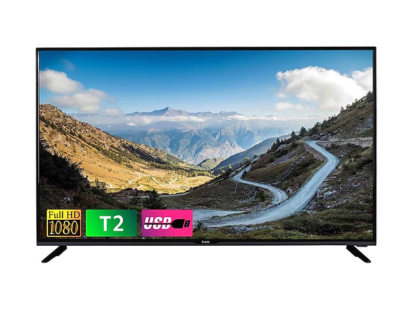 Фото - Телевизор Bravis LED-43G5000 + T2 black