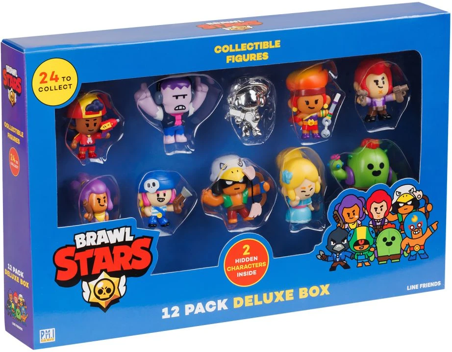 Набор игровых фигурок BRAWL STARS Делюкс 12 шт. в ассортименте А (BRW2080_A)