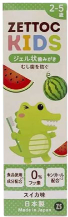 Фото - Зубна паста дитяча Zettoch Kids Toothpasta Watermelon (4582118954438)