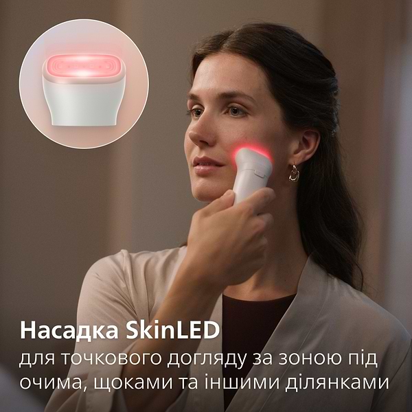 Фото - Мультифункциональный прибор по уходу за кожей Philips Бьюти набор BRE750/00 серии 9900 с насадкой Skin LED