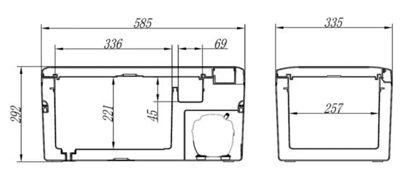 Фото - Холодильник автомобільний Brevia 22200