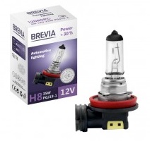 Автолампа Brevia H9 12V 65W PGJ19-5 Power +30% CP (12090PC)