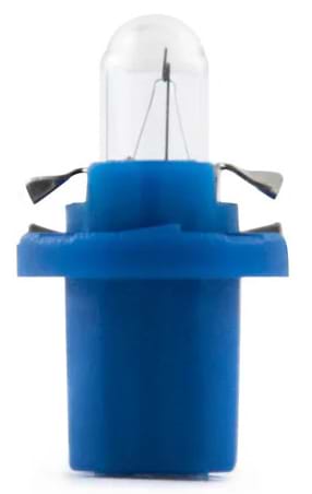 Автолампа Brevia BAX 12V 1.2W BX8.5d Light Blue CP (12323C)