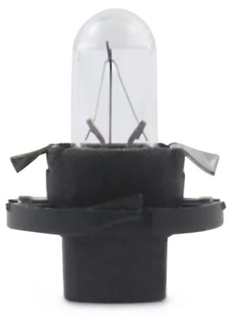 Автолампа Brevia BAX 12V 1.2W BX8.4d Black CP (12324C)