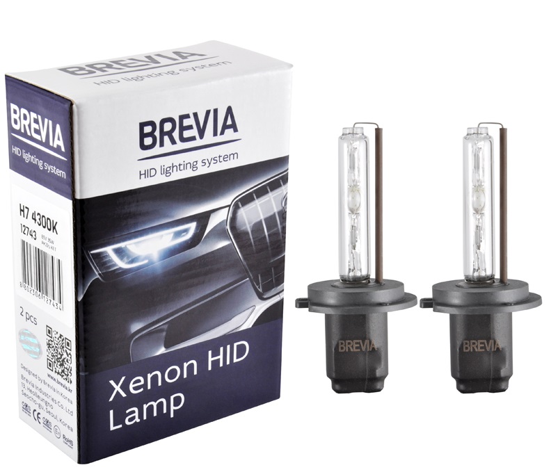 Автолампа Brevia H7,4300K,85V,35W PX26d KET (12743)